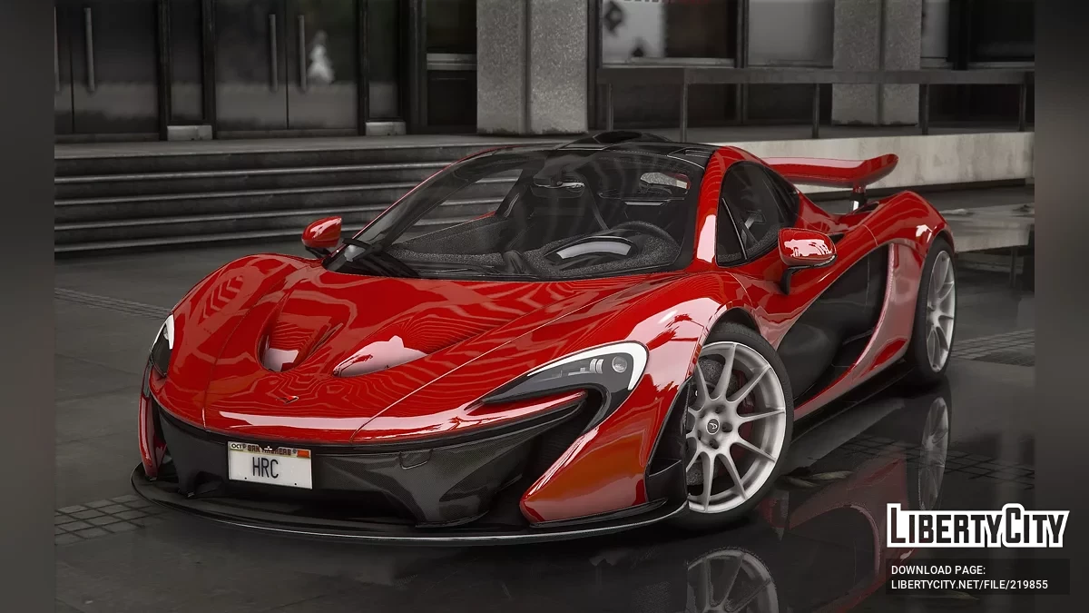 Mclaren P1 v1.0 / GTA 5