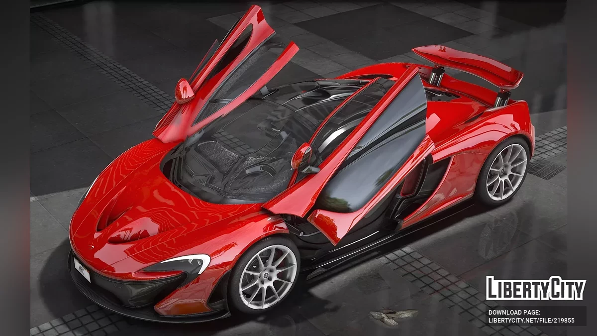 Mclaren P1 v1.0 / GTA 5