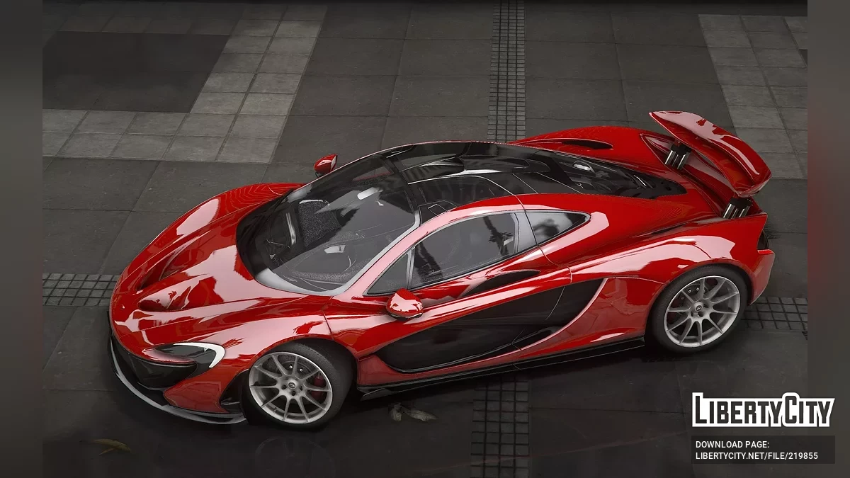 Mclaren P1 v1.0 / GTA 5