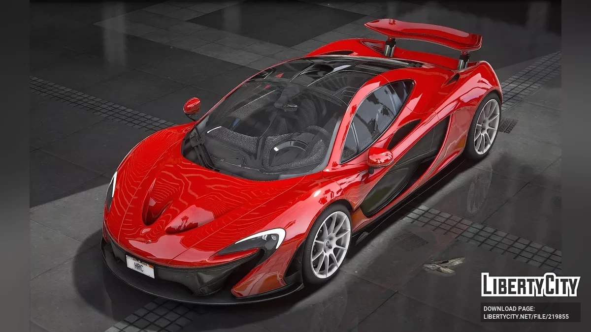 Mclaren P1 v1.0 / GTA 5