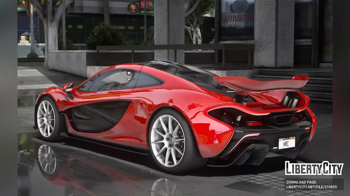 Mclaren P1 v1.0 / GTA 5
