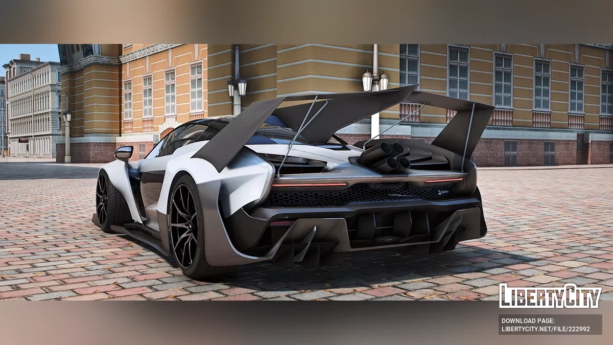 McLaren Сенна Дизайн Y / GTA 5