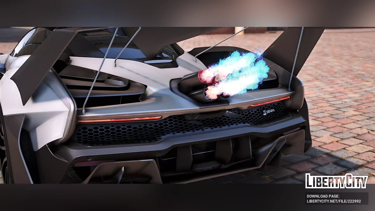 McLaren Сенна Дизайн Y / GTA 5