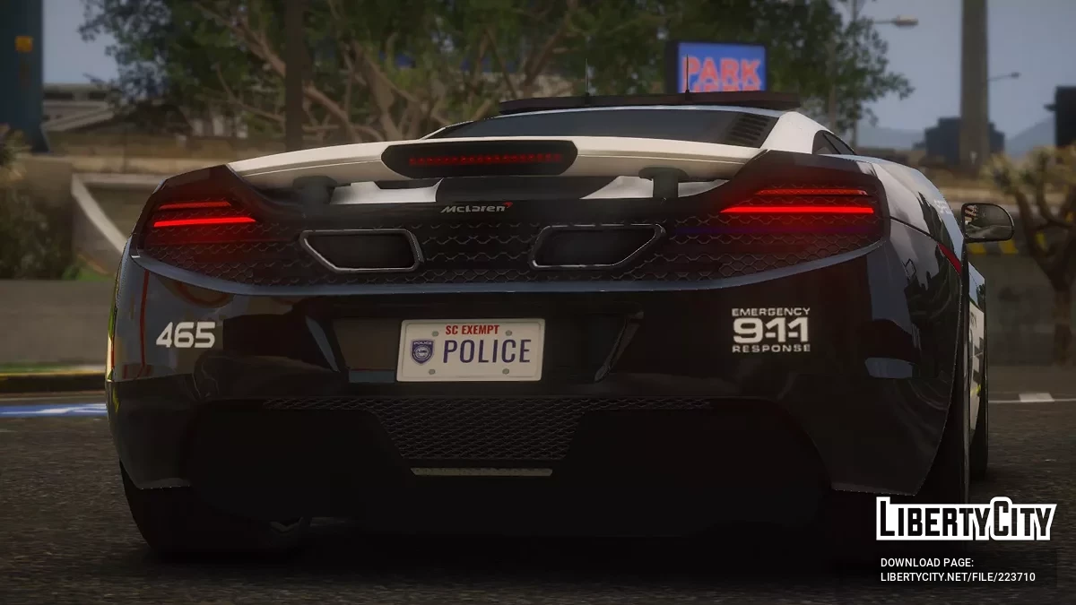 2010 McLaren 12C SCPD v1.0 / GTA 5