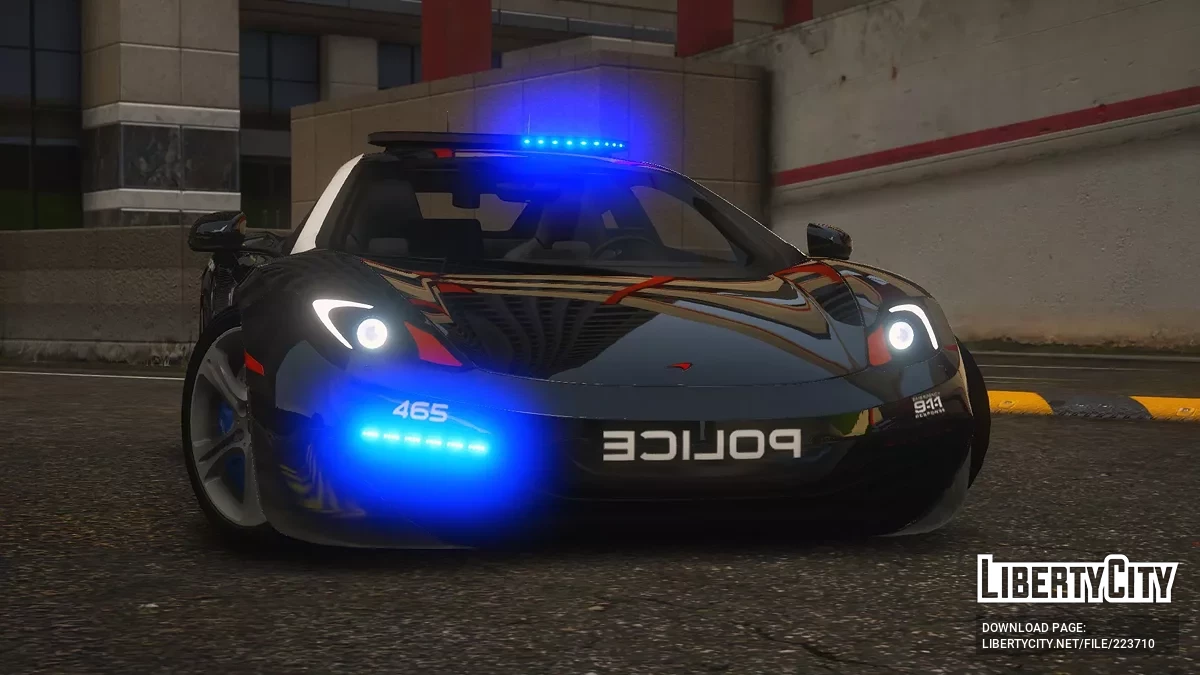 2010 McLaren 12C SCPD v1.0 / GTA 5