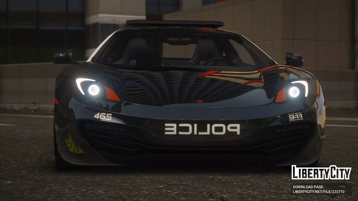 2010 McLaren 12C SCPD v1.0 / GTA 5