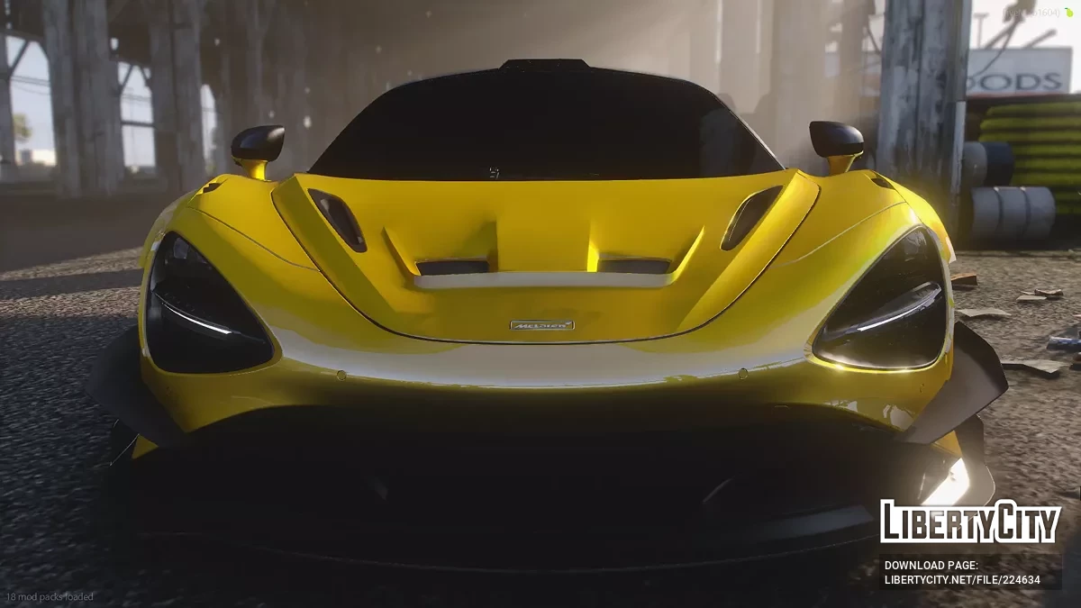Özel Mclaren 765LT Ön Tasarım / GTA 5
