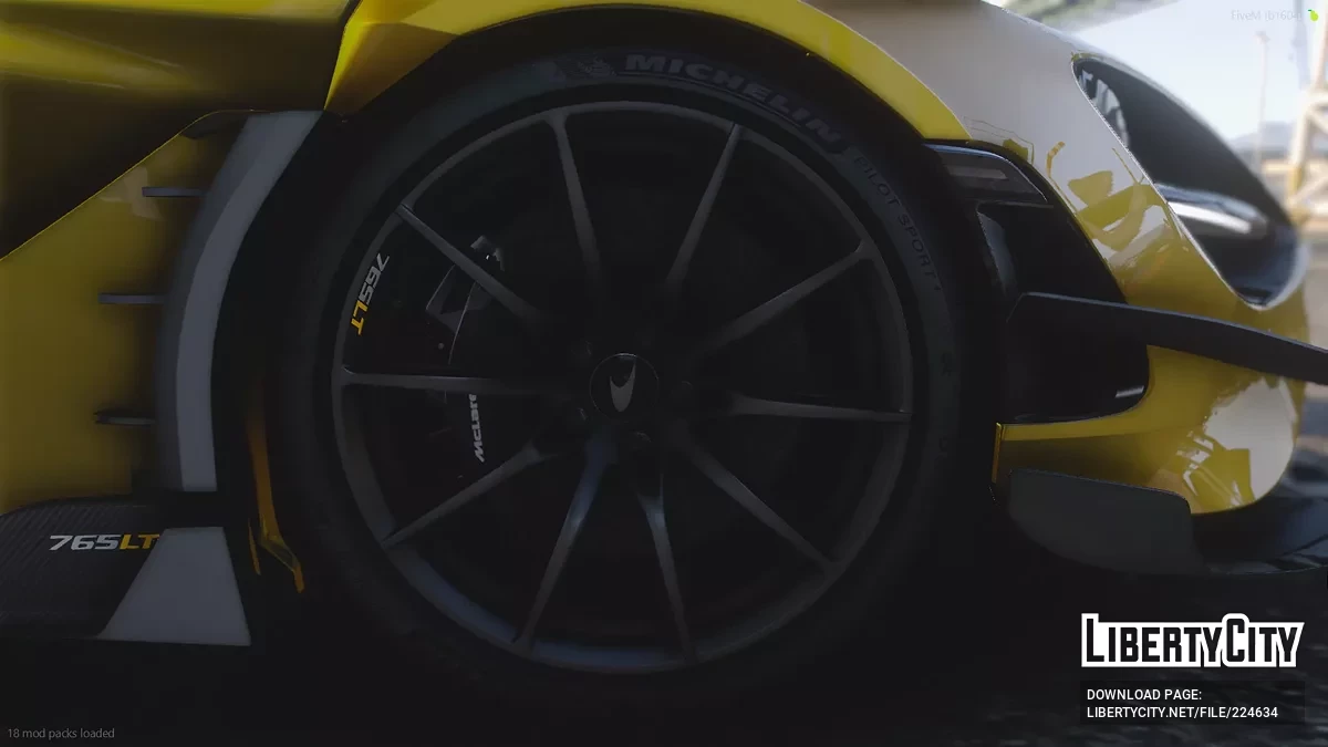 Özel Mclaren 765LT Ön Tasarım / GTA 5