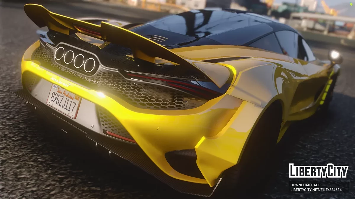 Özel Mclaren 765LT Ön Tasarım / GTA 5