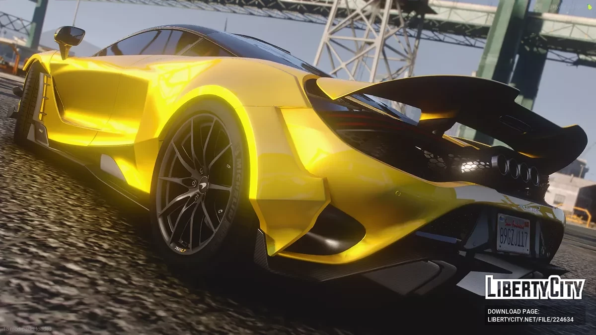 Özel Mclaren 765LT Ön Tasarım / GTA 5