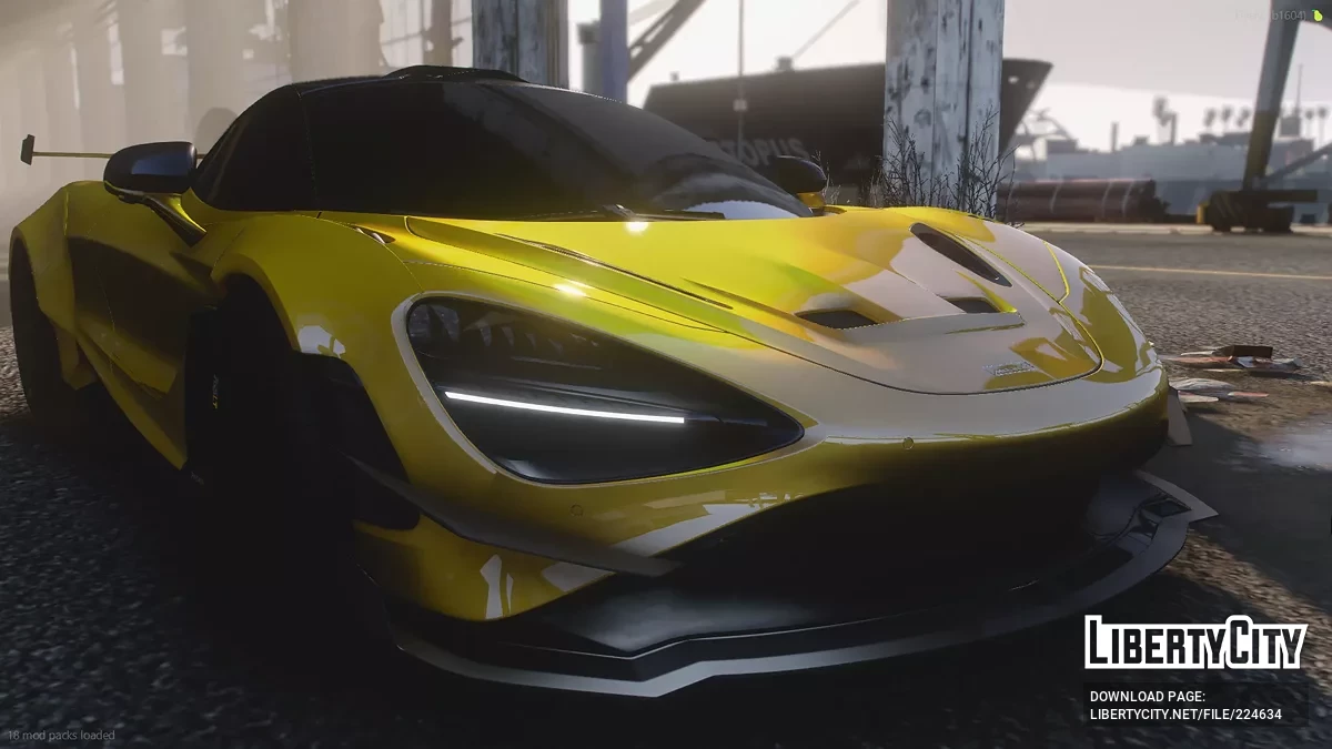 Özel Mclaren 765LT Ön Tasarım / GTA 5