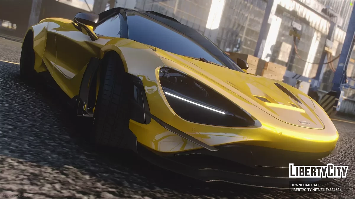 Özel Mclaren 765LT Ön Tasarım / GTA 5