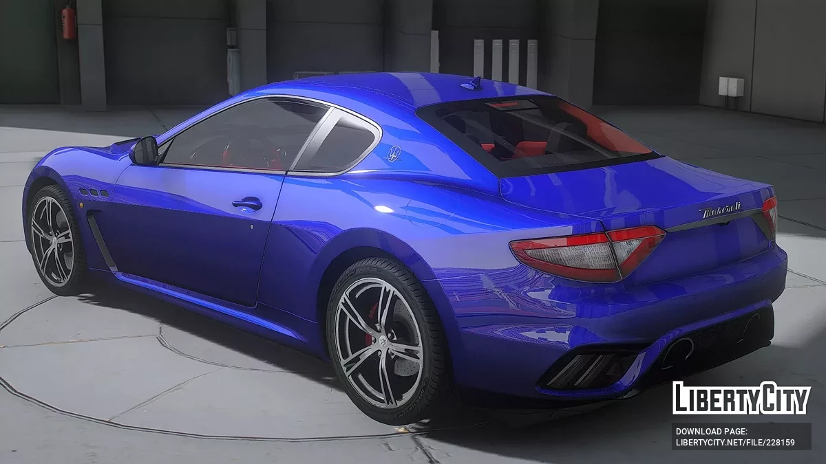 Maserati GranTurismo MC Stradale 2018 / GTA 5