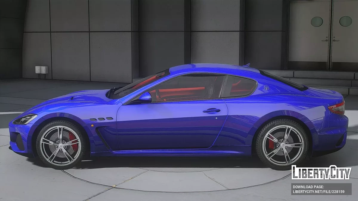 Maserati GranTurismo MC Stradale 2018 / GTA 5