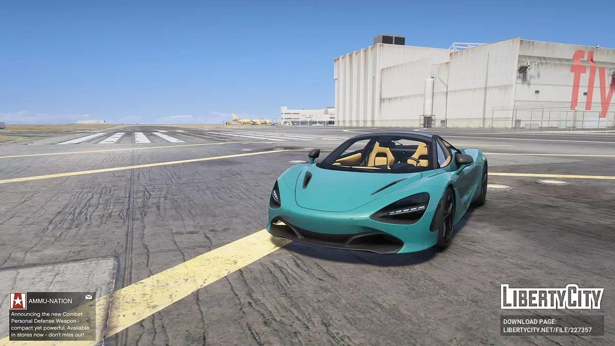 McLaren 720S Spider v1.0 / GTA 5