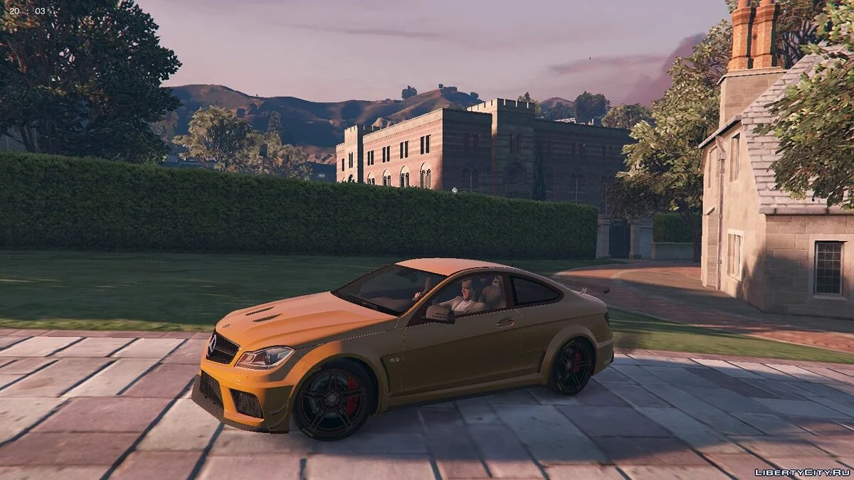 Mercedes-Benz C63 AMG Black Series / GTA 5