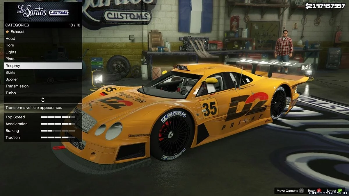 1998 Mercedes CLK LM Super Race Car 0.1 BETA / GTA 5