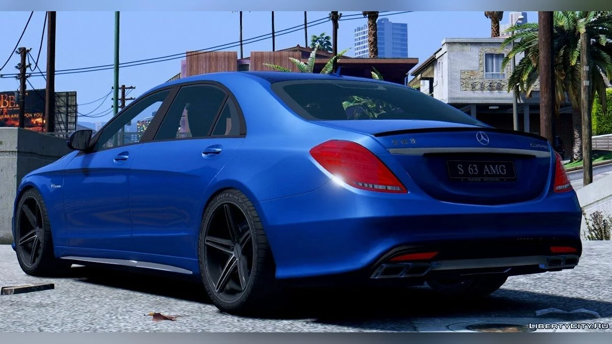 Mercedes-Benz S63 (W222) / GTA 5