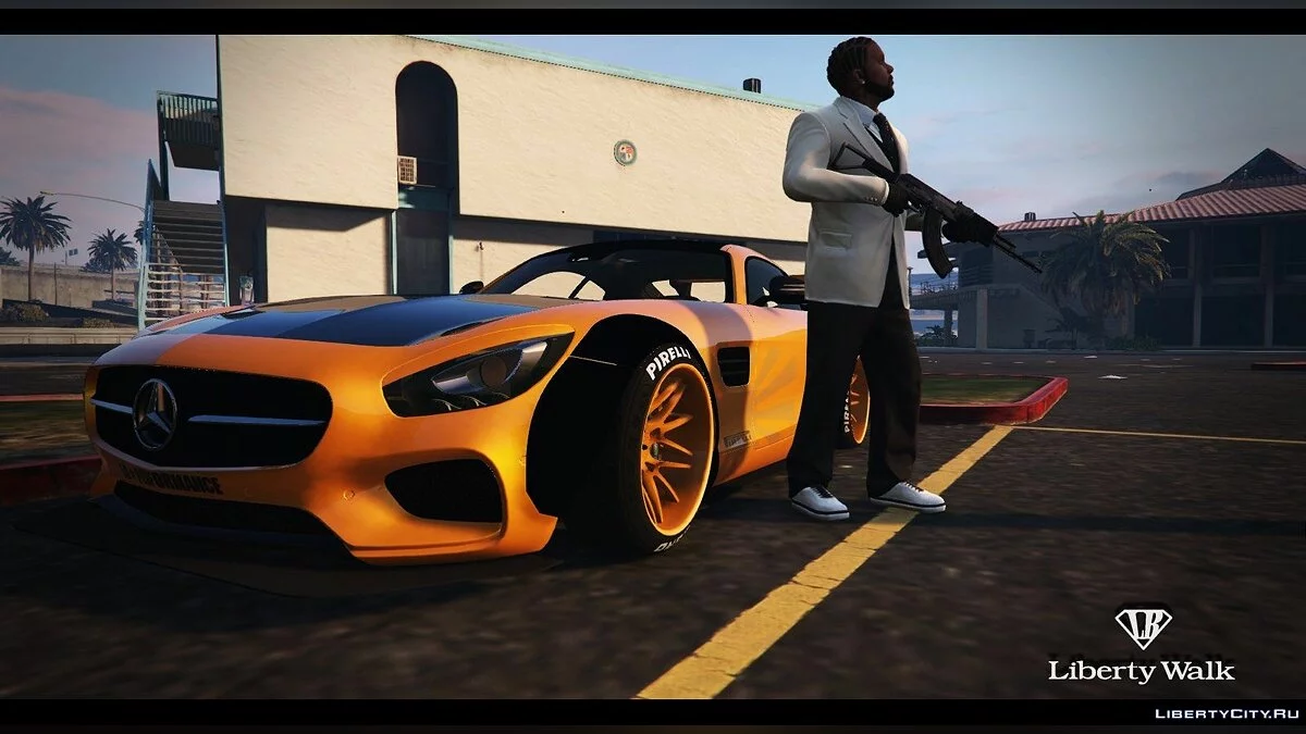 مرسيدس-بنز AMG GT 2016 [LibertyWalk] / جي تي أي 5