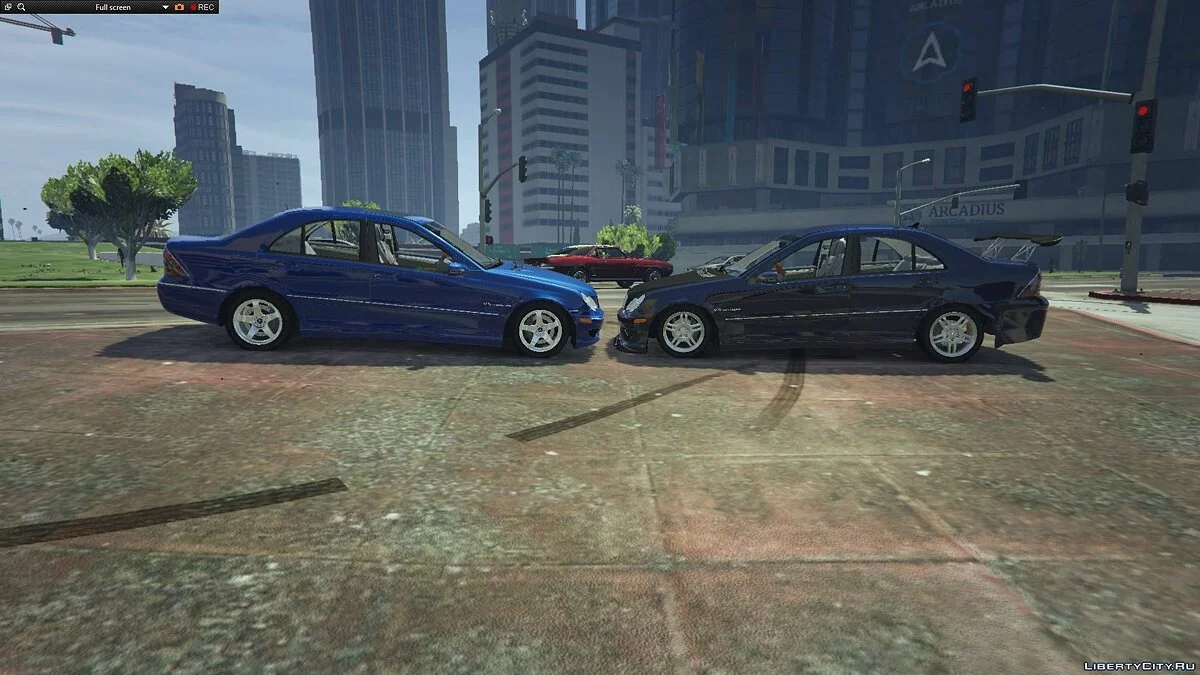 مرسيدس-بنز C32 [تعديل إضافي] نهائي / جي تي أي 5