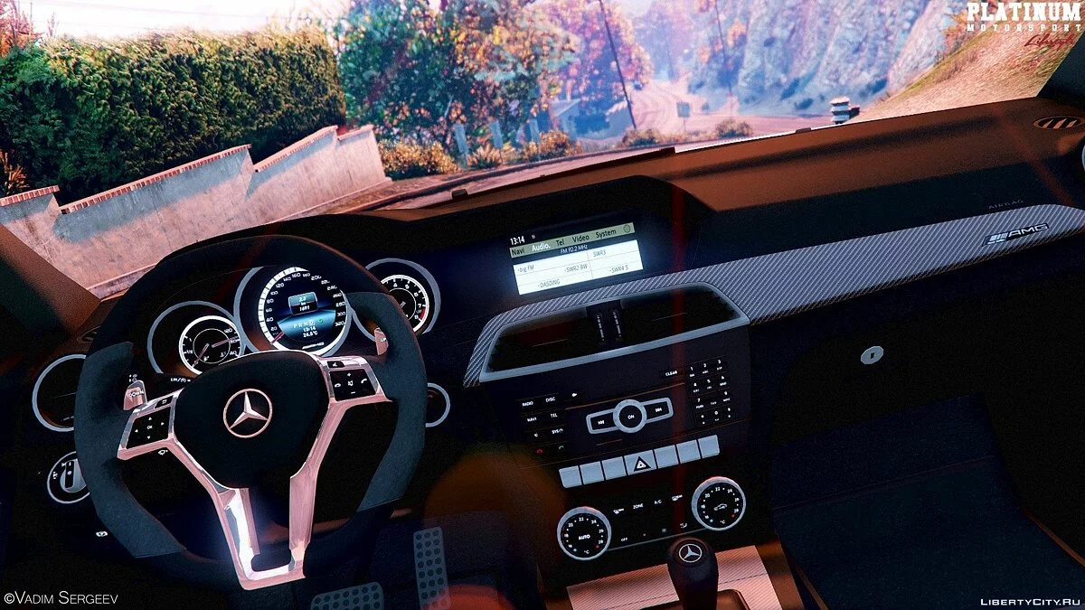 Mercedes-Benz C63 AMG v2 / GTA 5