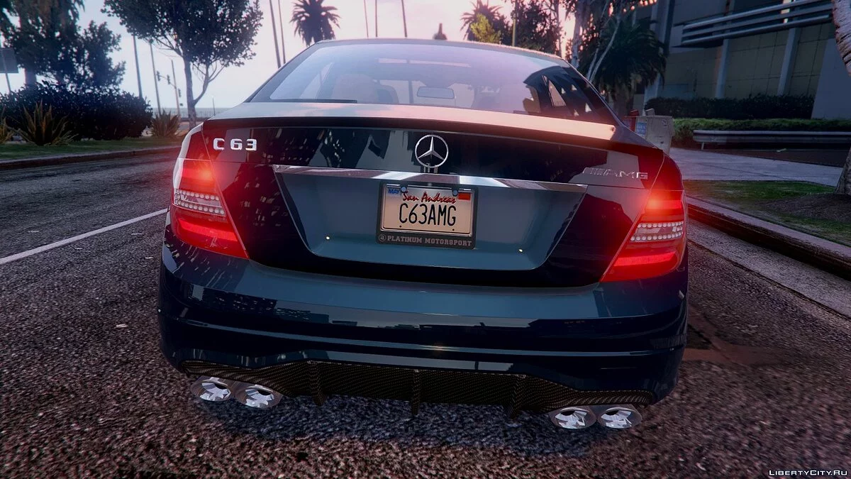 Mercedes-Benz C63 AMG v2 / GTA 5