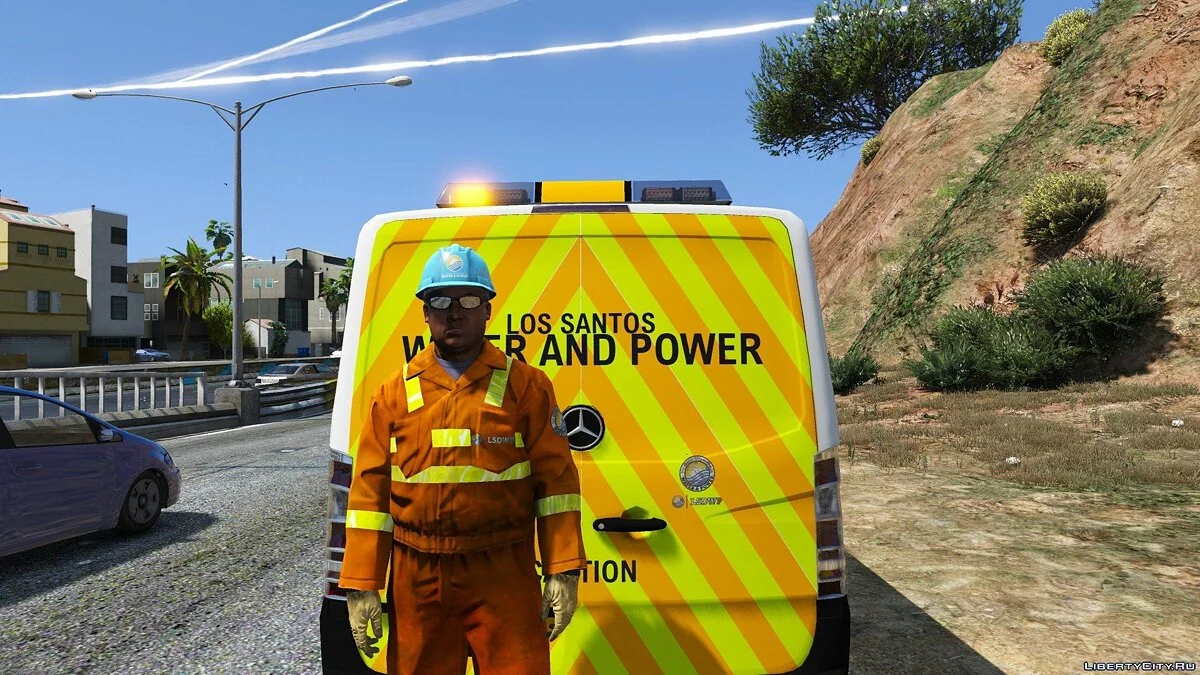 Mercedes Sprinter - Agua y Energía [Add-On] / GTA 5