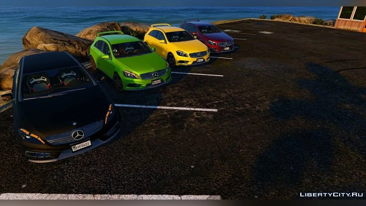 2012年梅赛德斯-奔驰A45 AMG v1.5 / GTA 5