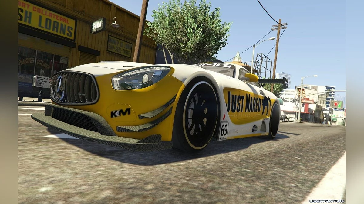 梅赛德斯-奔驰AMG 2016 GT3 / GTA 5