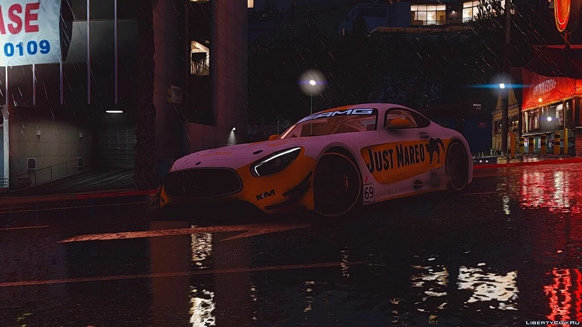 梅赛德斯-奔驰AMG 2016 GT3 / GTA 5