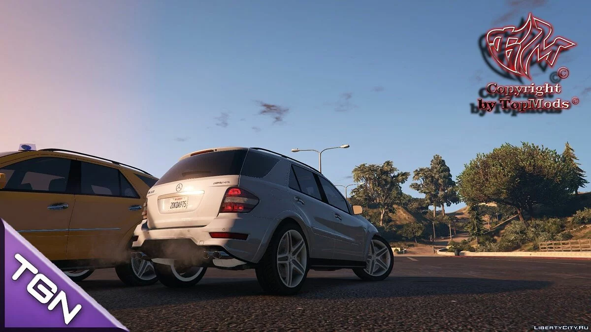 مرسيدس-بنز ML 63 AMG شرطة الجريمة 1.1 / جي تي أي 5