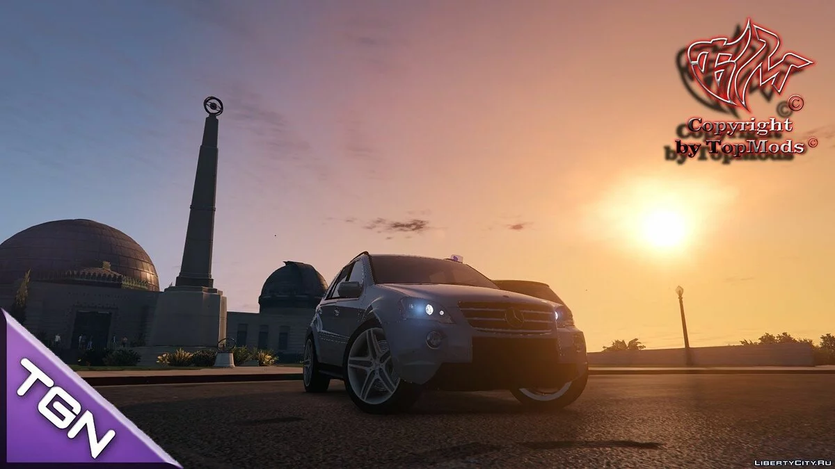 مرسيدس-بنز ML 63 AMG شرطة الجريمة 1.1 / جي تي أي 5