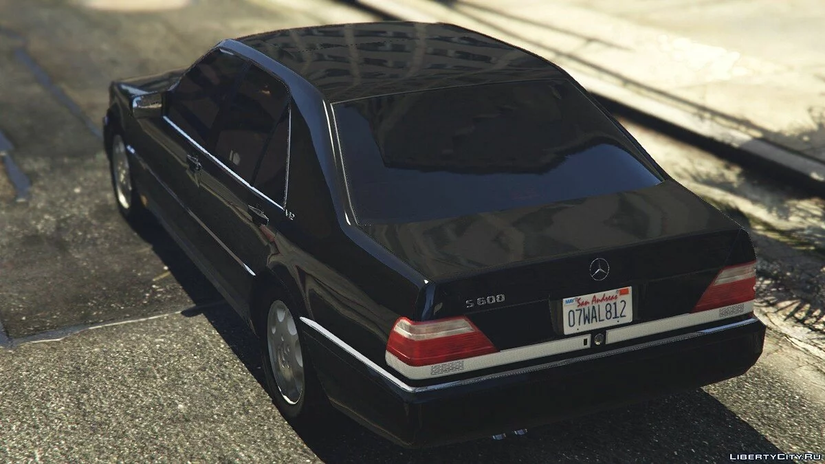 Mercedes-Benz S600 (W140) [Add-On/Reemplazo] v1.0 / GTA 5