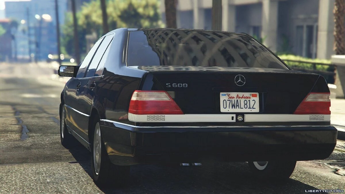 Mercedes-Benz S600 (W140) [Add-On/Reemplazo] v1.0 / GTA 5
