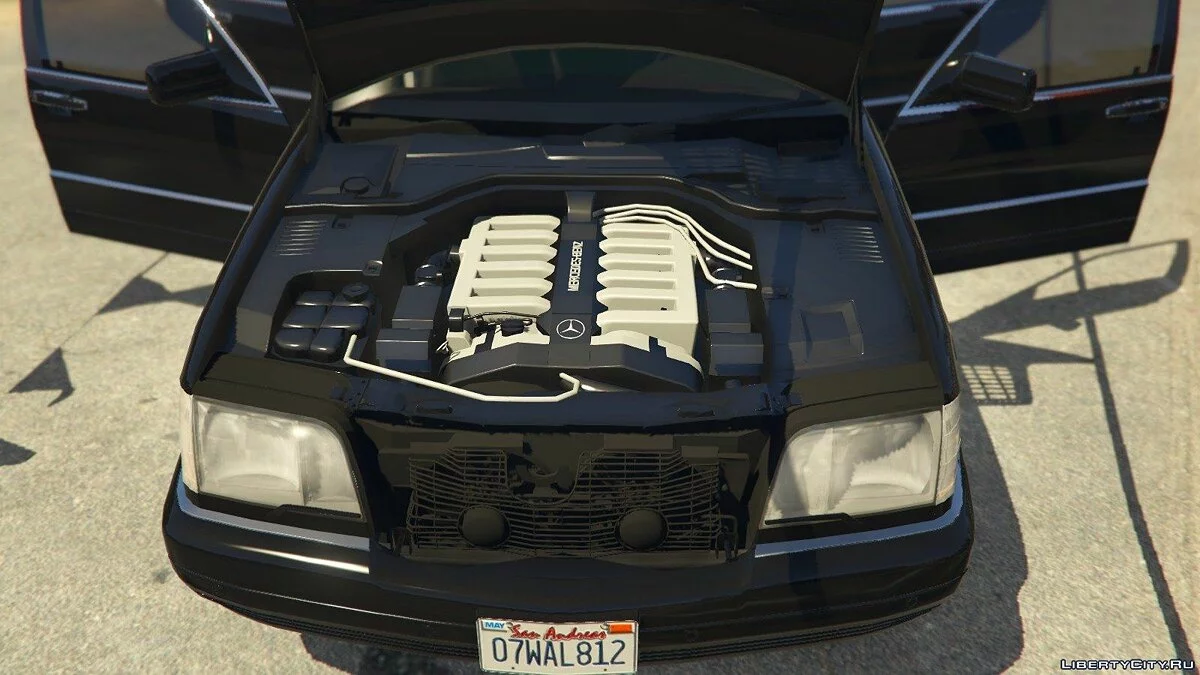 Mercedes-Benz S600 (W140) [Add-On/Replace] v1.1 / GTA 5