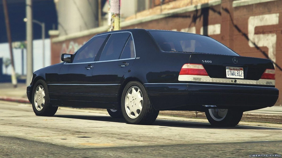 Mercedes-Benz S600 (W140) [Add-On/Replace] v1.1 / GTA 5