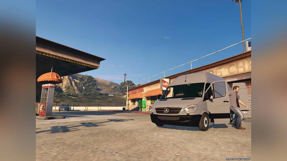 Mecedes Sprinter 311 CDI Вантажівка + 5 Додатків / GTA 5