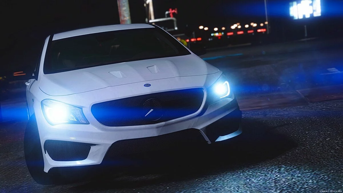 Mercedes-Benz CLA45 AMG Black [DTD Edition] 1.0 / GTA 5