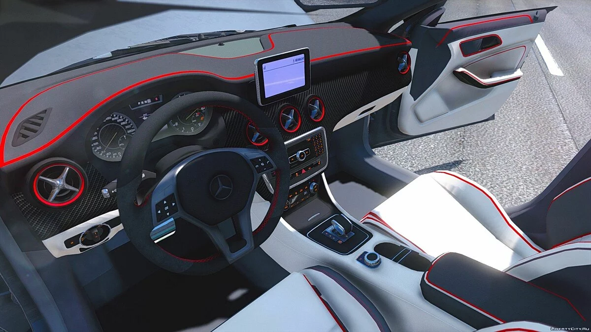 Mercedes-Benz CLA45 AMG Black [DTD Edition] 1.0 / GTA 5