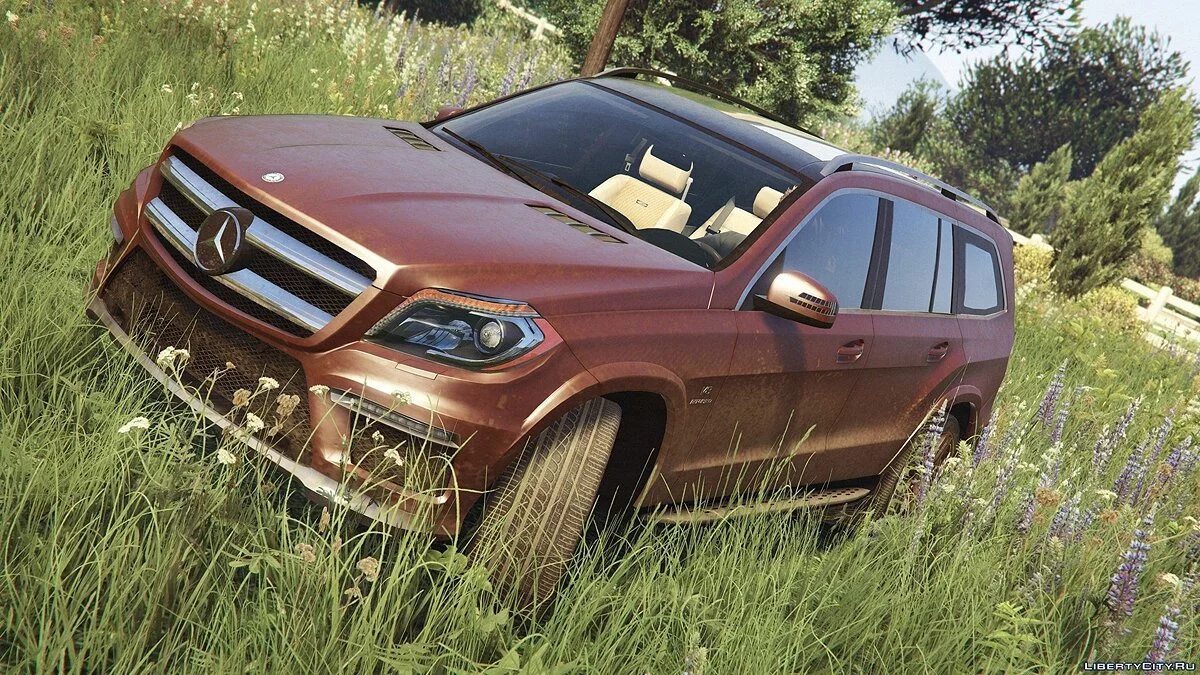 Mercedes-Benz GL63 AMG (Додаток / Заміна) v1.3 / GTA 5