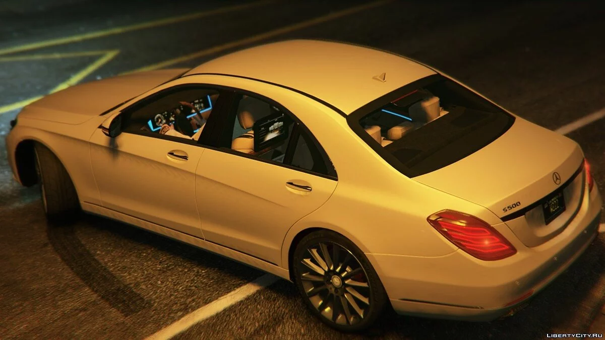 Mercedes-Benz S500 W222 (Додаток / Заміна) v2.1 / GTA 5