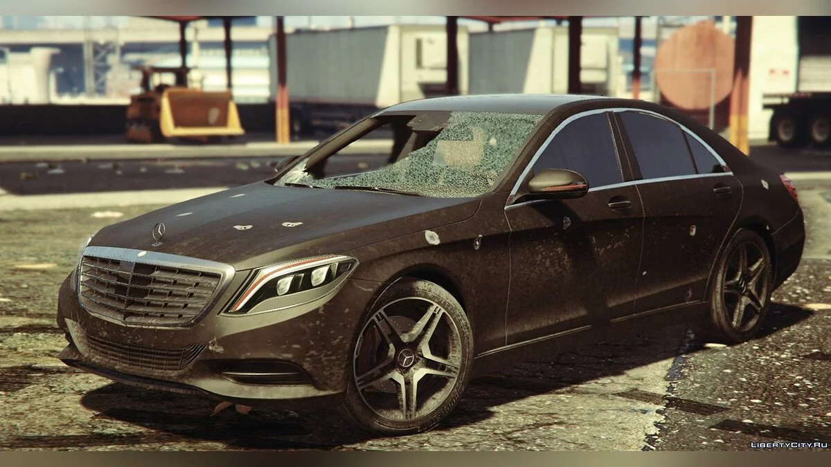 Mercedes-Benz S500 W222 (Додаток / Заміна) v2.1 / GTA 5
