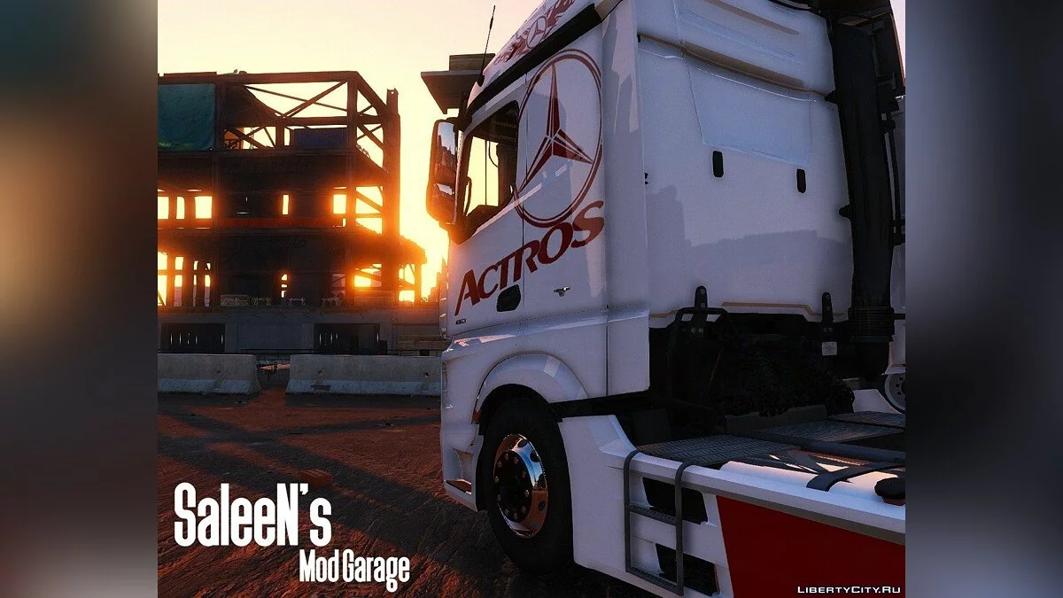 Mercedes-Benz Actros MP4 4x2 v1.1 / GTA 5