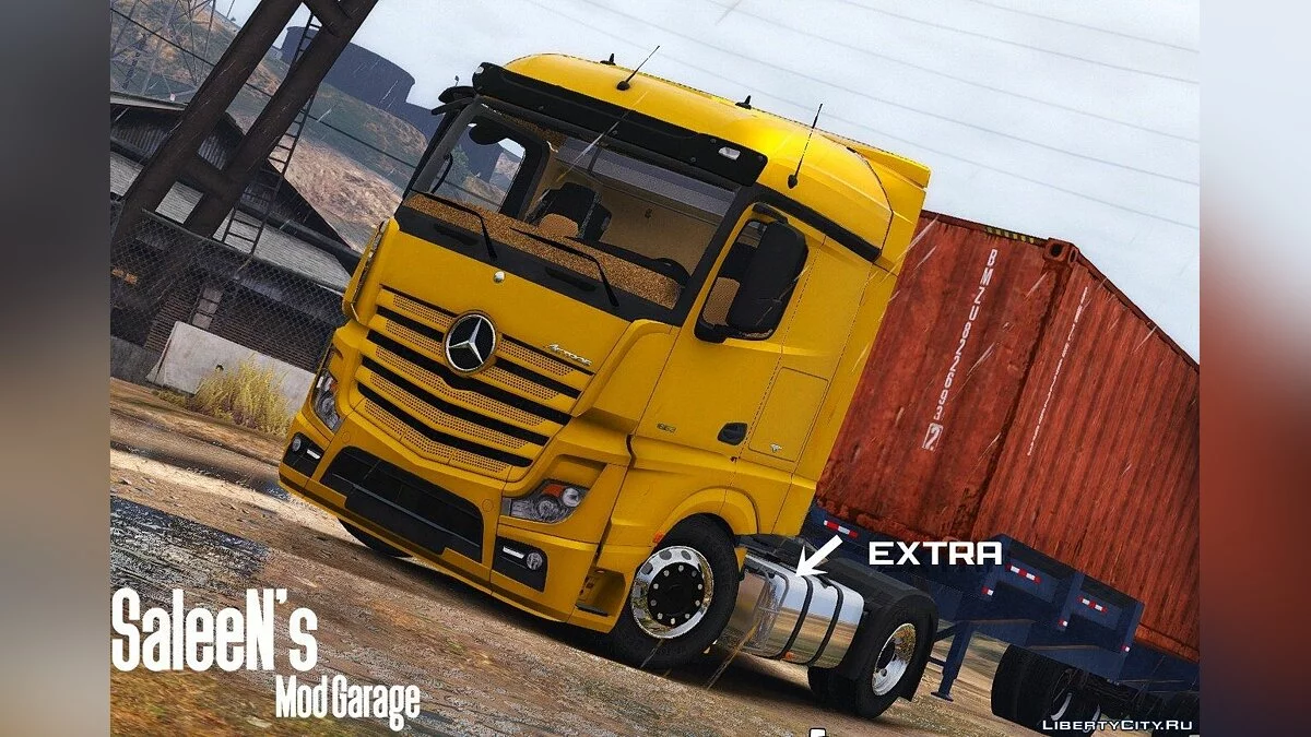 Mercedes-Benz Actros MP4 4x2 v1.1 / GTA 5