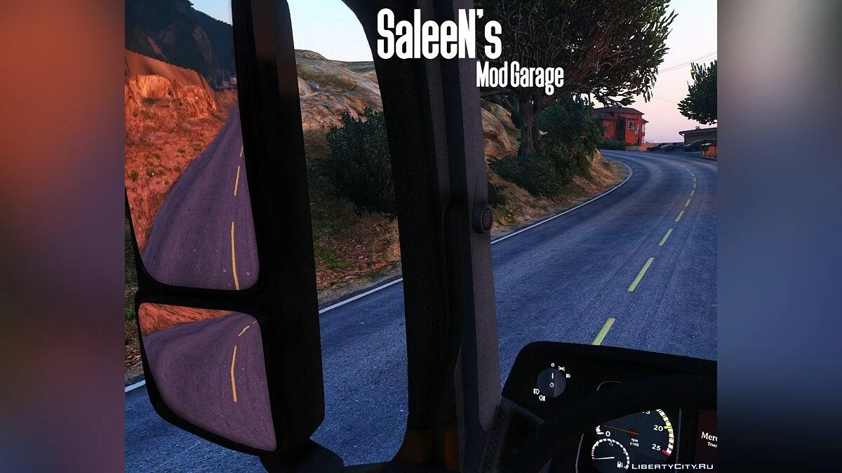 Mercedes-Benz Actros MP4 4x2 v1.1 / GTA 5