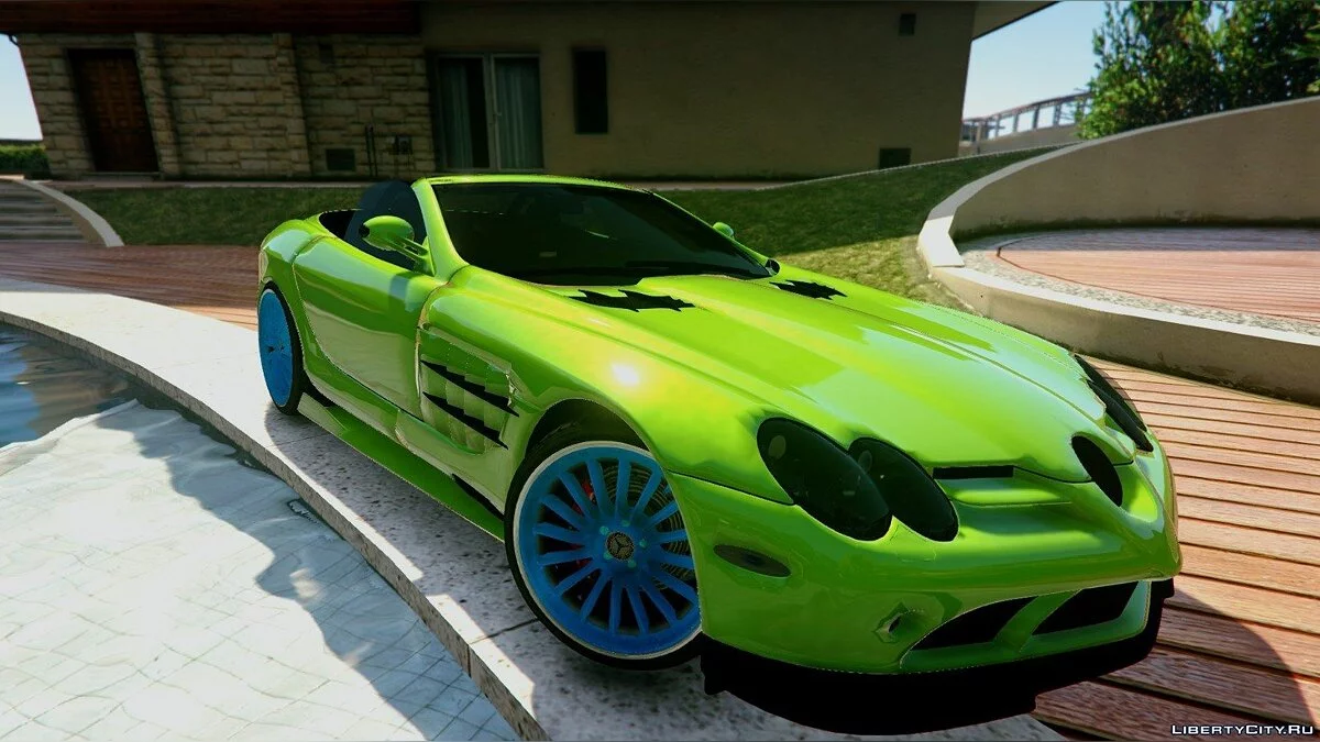 Mercedes-Benz McLaren SLR 722 Edition [Add-On / Replace | Unlocked | Extras ] 2.0 / GTA 5