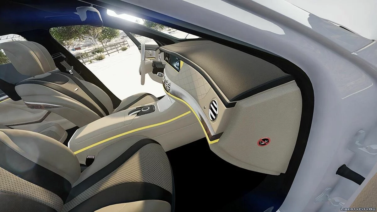 سيارة مرسيدس-بنز S63 W222 LWB [إضافة / استبدال] 1.7 / جي تي أي 5