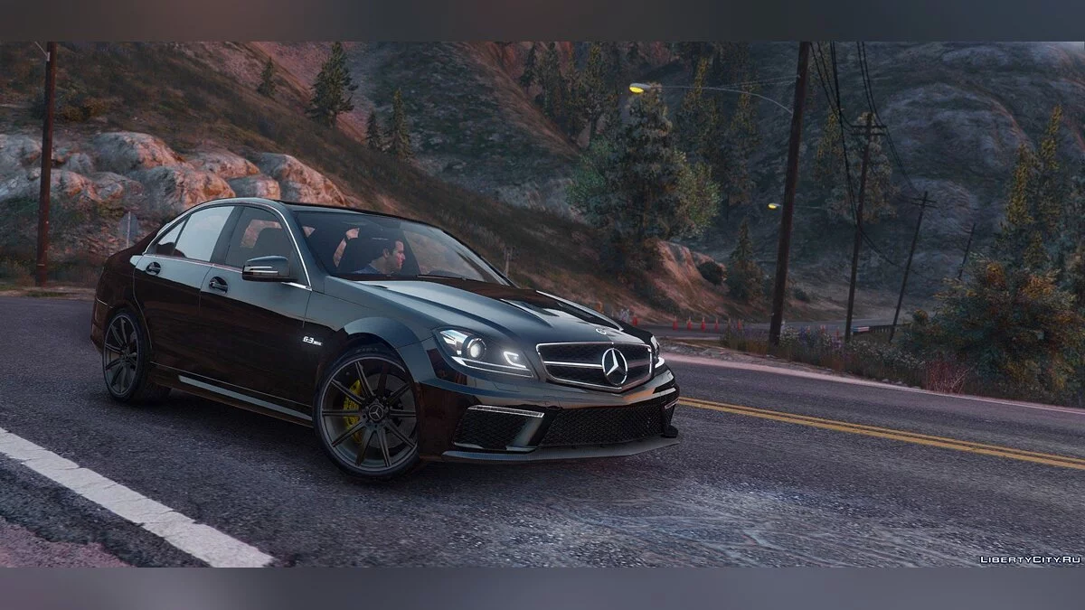 Mercedes-Benz C63 AMG 3.0 / GTA 5