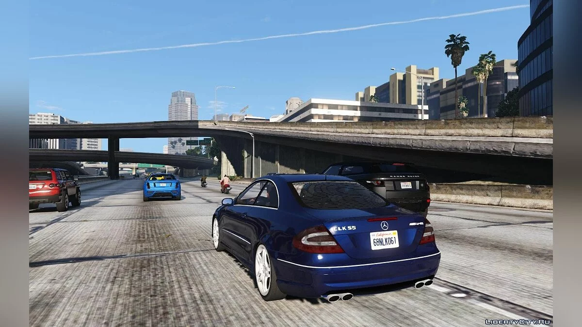 Mercedes-Benz CLK55 AMG '03 [Add-On | Wipers] 1.1 / GTA 5