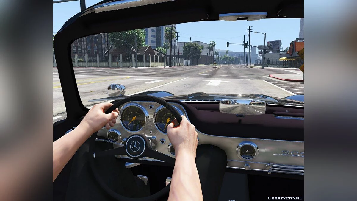 1955 Mercedes-Benz 300SL Flügeltür [Tuning] 2.0 / GTA 5